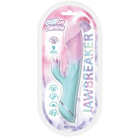 Jawbreaker Cotton Candy – Medical-Grade Silicone Vibrator with Customizable Vibrations One Size > Novelties > Candy & Edible Items