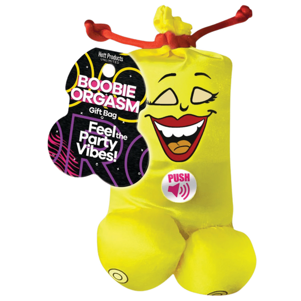 Boobie Orgasm Talking Bag – Novelty Sound Feature Gift Bag with Audible Module One Size > Novelties > Gag Gifts