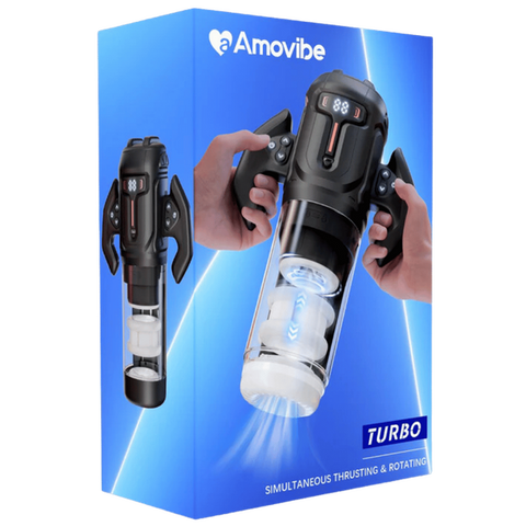 Amovibe Dragon Pro – Rotating and Vibrating Male Masturbator One Size > Sex Toys For Men > Masturbators > Vibrating