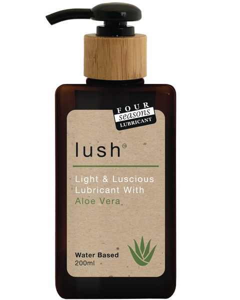 Four Seasons Lush Aloe Vera Lubricant 200ml One Size > Lube > Water Based