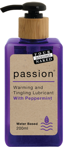 Four Seasons Passion Peppermint Lubricant 200ml > Lube > Water Based