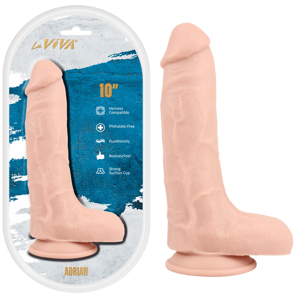 Aussie Dongs Adrian 10 Inch Silicone Phallus Dildo Default Title > Dildos > Large Dildos