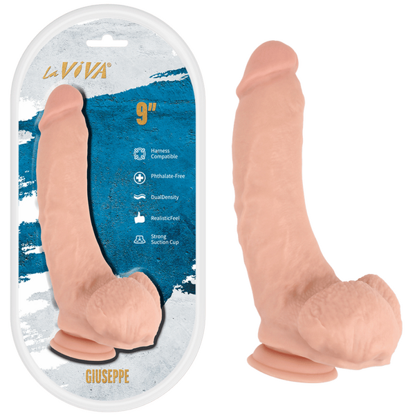 Giuseppe 9 Inch Dildo One Size > Dildos > Large Dildos