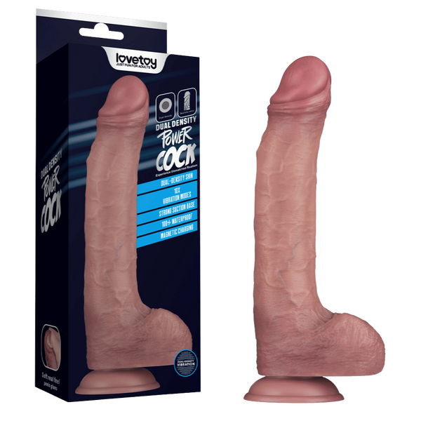 11" Vibrating Dual Density Power Cock Secondary image