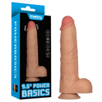 Power Basics Vibrating Cock - 10 Modes Realistic 9.5 Inch Dildo Default Title > Dildos > Realistic Dildos