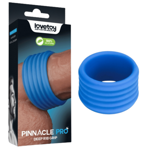 Deep Rib Grip Ring – Silicone Stretch Grip Ring Default Title > Cock Ring > Single