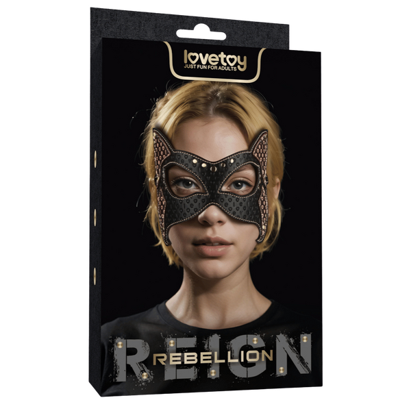 Rebellion Reign Cat Mask – Sensual Accessories Black > Bondage Gear > Masks