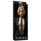 Rebellion Reign Tie Collar – Durable PU Material Accessory One Size > Bondage Gear > Collars & Leashes
