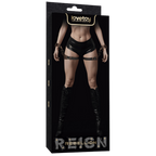 Rebellion Reign Thigh Cuffs Set – Adjustable PU BDSM Restraint Cuffs One Size > Bondage Gear > Restraints
