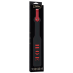 Rebellion Reign – 15 Inch PU Paddle with Cut-Out Design Paddle One Size > Bondage Gear > Paddles