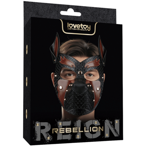 Rebellion Reign Howl Pup Mask – Pet Play Mask One Size > Bondage Gear > Masks