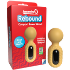 Cuties Rebound Compact Power Wand – Waterproof Rechargeable Wand Vibrator Yellow > Sex Toys > Mini Massagers
