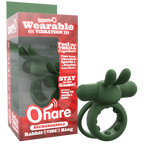 Ohare (Black | Blue | Green) – Rechargeable Silicone Rabbit Vibrating Cock Ring Green > Cock Ring > Vibrating