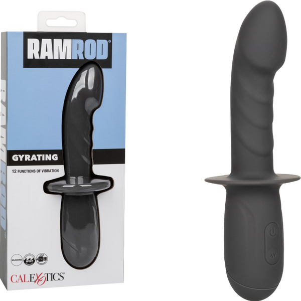 Ramrod Gyrating – 12 Function Textured Shaft Vibrator Default Title > Anal Range > Prostate Plugs