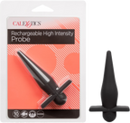 High Intensity Probe – Rechargeable Silicone Probe with 10 Vibration and Pulsation Functions Black > Anal Range > Vibrating Butt Plugs