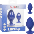 Cheeky Butt Plug Duo (Purple) – Playful Butt Plug Set Purple > Anal Range > Butt Plug Kits