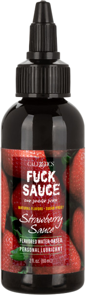 Fuck Sauce Flavored Water-Based Lubricant – 2 Fl. Oz. Strawberry | Watermelon Strawberry > Lube > Flavoured