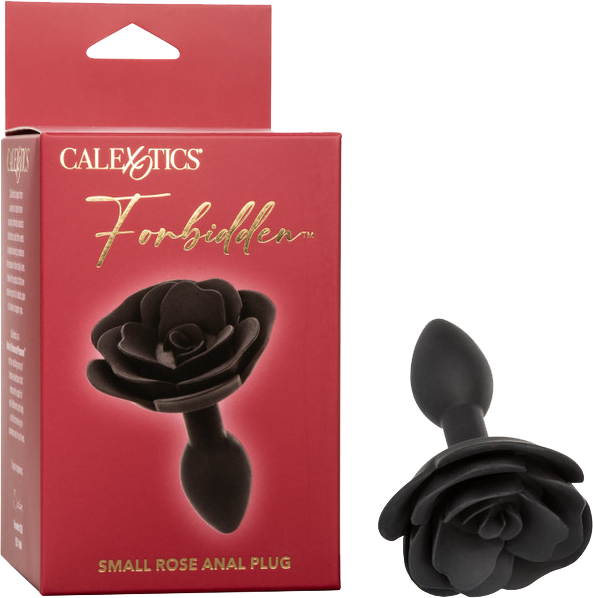 Forbidden Small Rose 3 Inch – Body-Safe Silicone Small Anal Plug > Anal Range > Butt Plugs