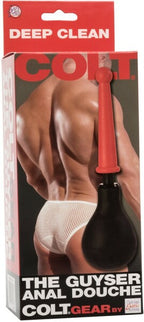 Colt The Guyser Anal Douche – Reusable with 5-Inch TPR Insertion Tip Anal Douche Red > Essentials > Douches