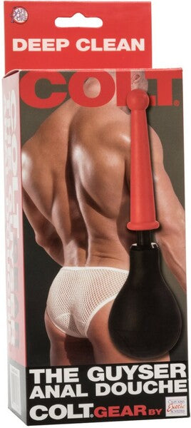 Colt The Guyser Anal Douche – Reusable with 5-Inch TPR Insertion Tip Anal Douche Red > Essentials > Douches