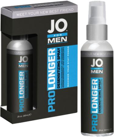 JO Prolonger Spray 60ml Topical Delay Spray for Ejaculation Control and Sensitivity Reduction One Size > Essentials > Mens Enhancers