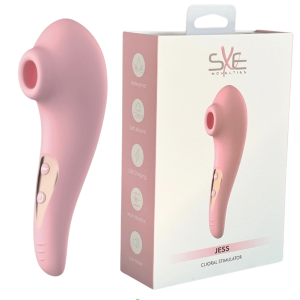 Jess Ergonomic Silicone Clitoral Stimulator Body Safe Default Title > Sex Toys For Ladies > Clitoral Vibrators and Stimulators