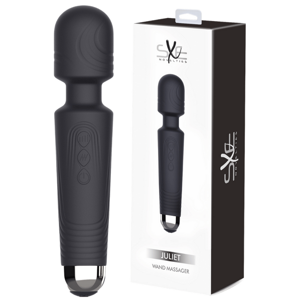 Juliet Rechargeable Power Wand – Waterproof Soft Silicone USB Charging Vibrator > Sex Toys > Mini Massagers