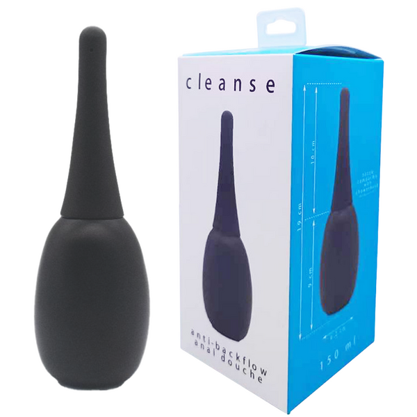 Cleanse Anti Backflow - Medical Grade Silicone 150ml Anal Douche Default Title > Essentials > Douches