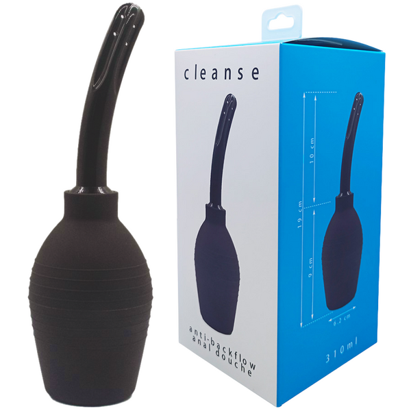 Cleanse Medical Grade Silicone Anti-Backflow Anal Douche 310ml Default Title > Essentials > Douches