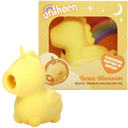 Unihorn Bean Blossom Flickering Tongue Unicorn Vibe – Playful Vibrator Yellow > Sex Toys For Ladies > Clitoral Vibrators and Stimulators