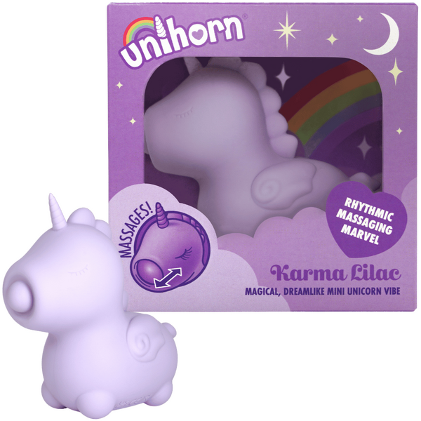 Karma Lilac – Mini Discreet Vibrator with 10 Vibration Speeds and Tongue Motion Patterns > Vibrators > Ladies > Clitoral Vibrators and Stimulators