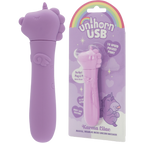 Unihorn Karma Lilac USB Rechargeable Silicone Bullet Vibrator with 10 Speeds Purple > Vibrators > Ladies > Clitoral Vibrators and Stimulators