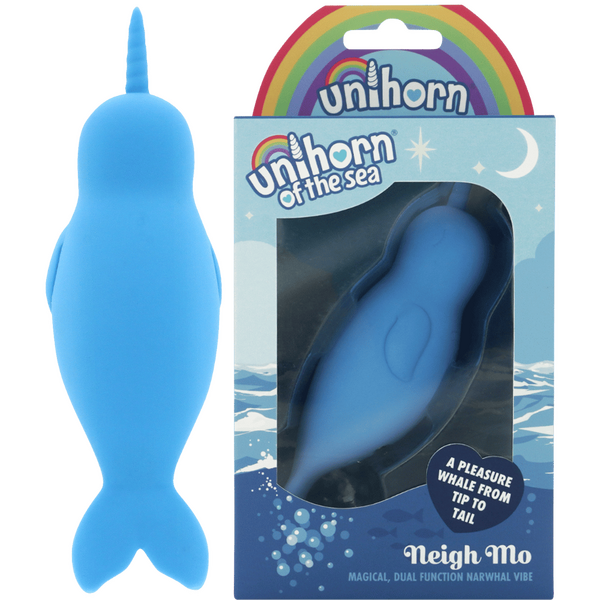 Unihorn of the Sea Neigh Mo Narwhal – Luxury Silicone Vibrator > Vibrators > Ladies > Clitoral Vibrators and Stimulators