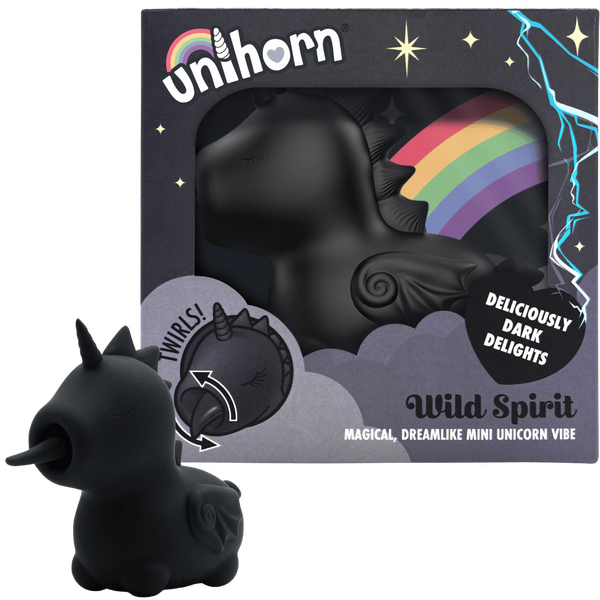 Wild Spirit The Lashing Tongue One – Mini Unicorn Vibrator with 10 Speeds and Motions > Vibrators > Ladies > Clitoral Vibrators and Stimulators