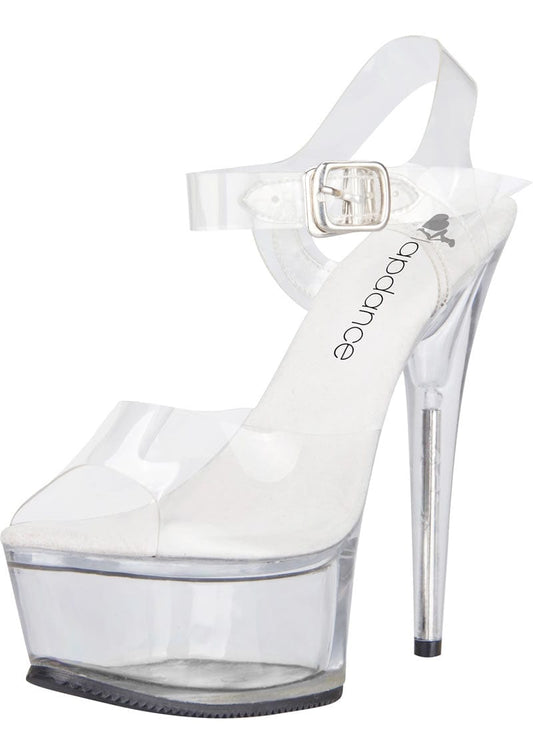 Lapdance Shoes Lingerie 9 Clear Platform Sandal With Quick Release Strap 6in Heel 726633976726