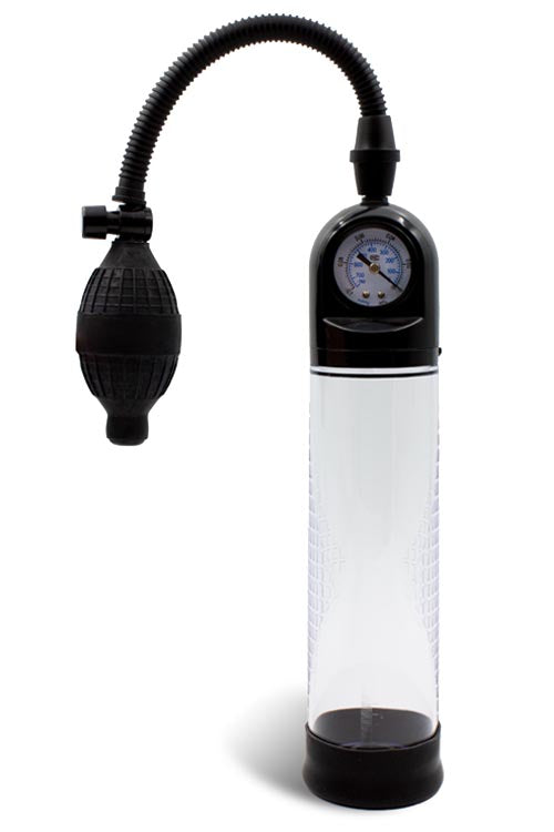 High Rize Pressure Gauge Pump – Medical Grade Silicone Penis Pump 20cm Secondary image