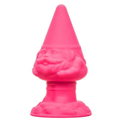 Naughty Bits Anal Gnome Gnome Butt Plug in Pink Silicone, 2 Inch Diameter > Anal Range > Butt Plugs