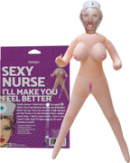 Naughty Nurse Inflatable Doll – 5'2" PVC Material Party Prop Adult Toy > Sex Toys > Sex Dolls > Novelty Inflatables