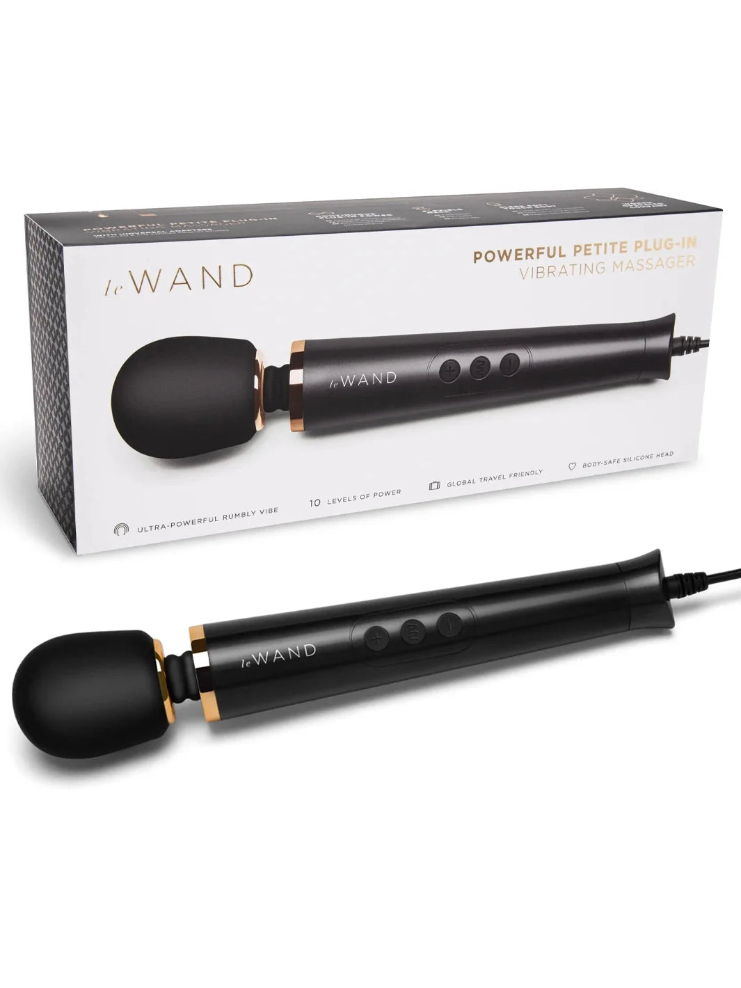 Le Wand Powerful Petite Plug-In Corded Rechargeable Vibrating Massager > Sex Toys > Massage Wands