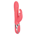 Enchanted Exciter Pink Silicone Waterproof Vibrator with 4 Shaft Rotation, 4 Thrusting Functions > Vibrators > Ladies > Rabbit