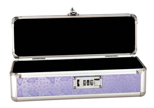 The Toy Chest Small Purple Lockable Case 12 x 4 x 4 Inches > Essentials > Toy Storage