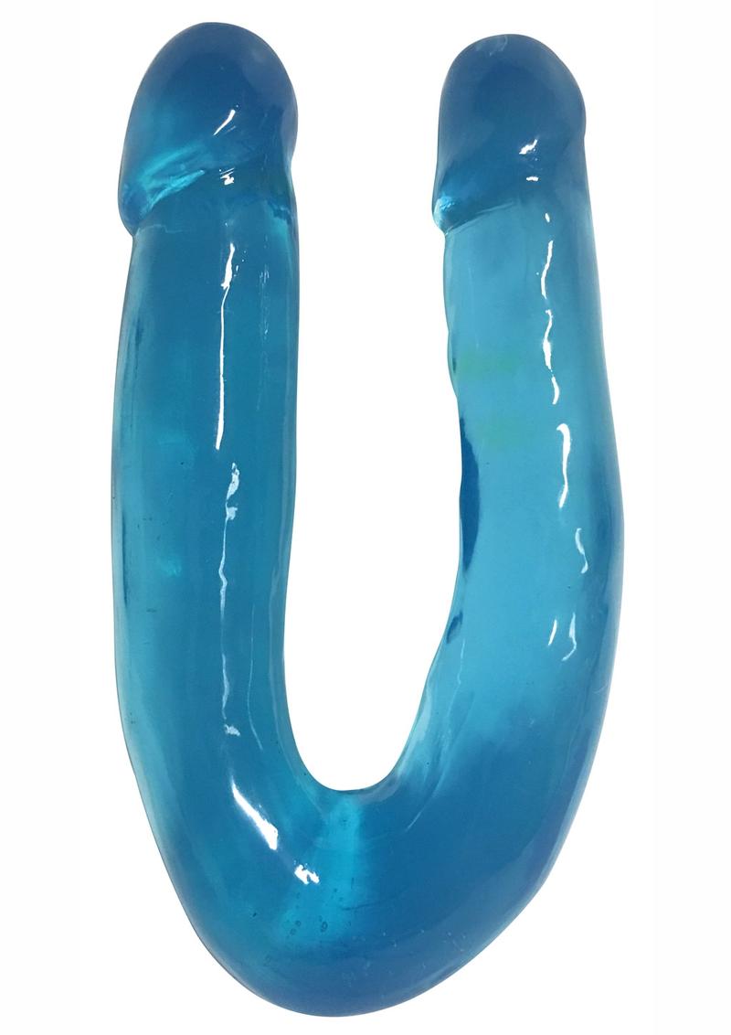Lollicock Sweet Slim Double Dipper Berry Blue 13 Inch Ultra Premium PVC > Dildos > Double Dildos