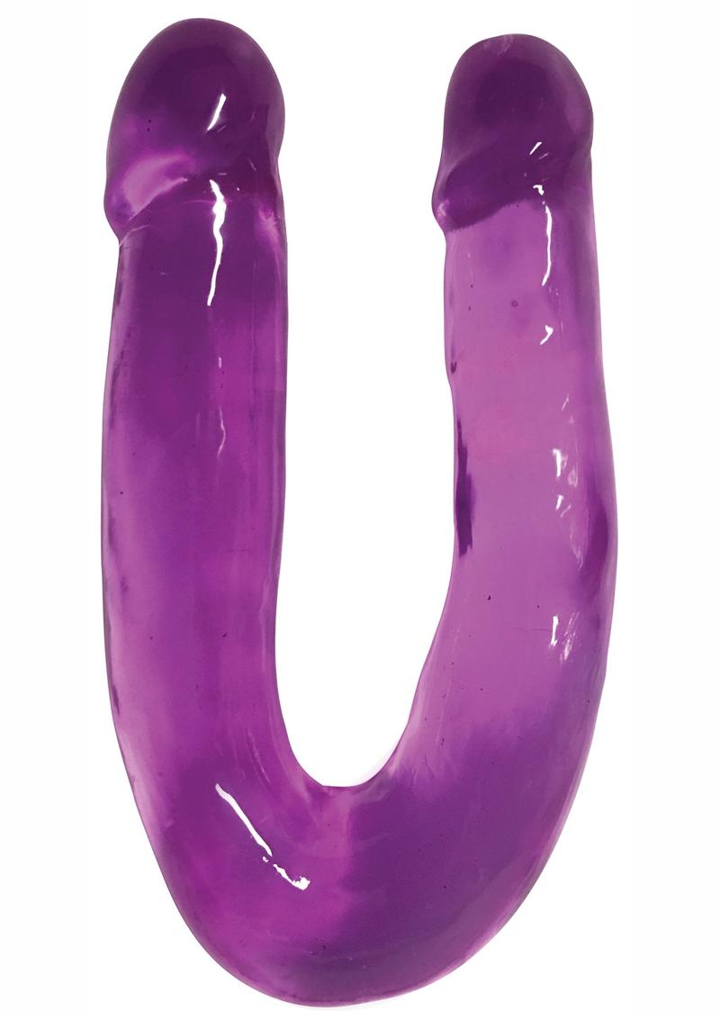 Lollicock Sweet Slim Double Dipper Double Dildo - Grape/Purple Main image