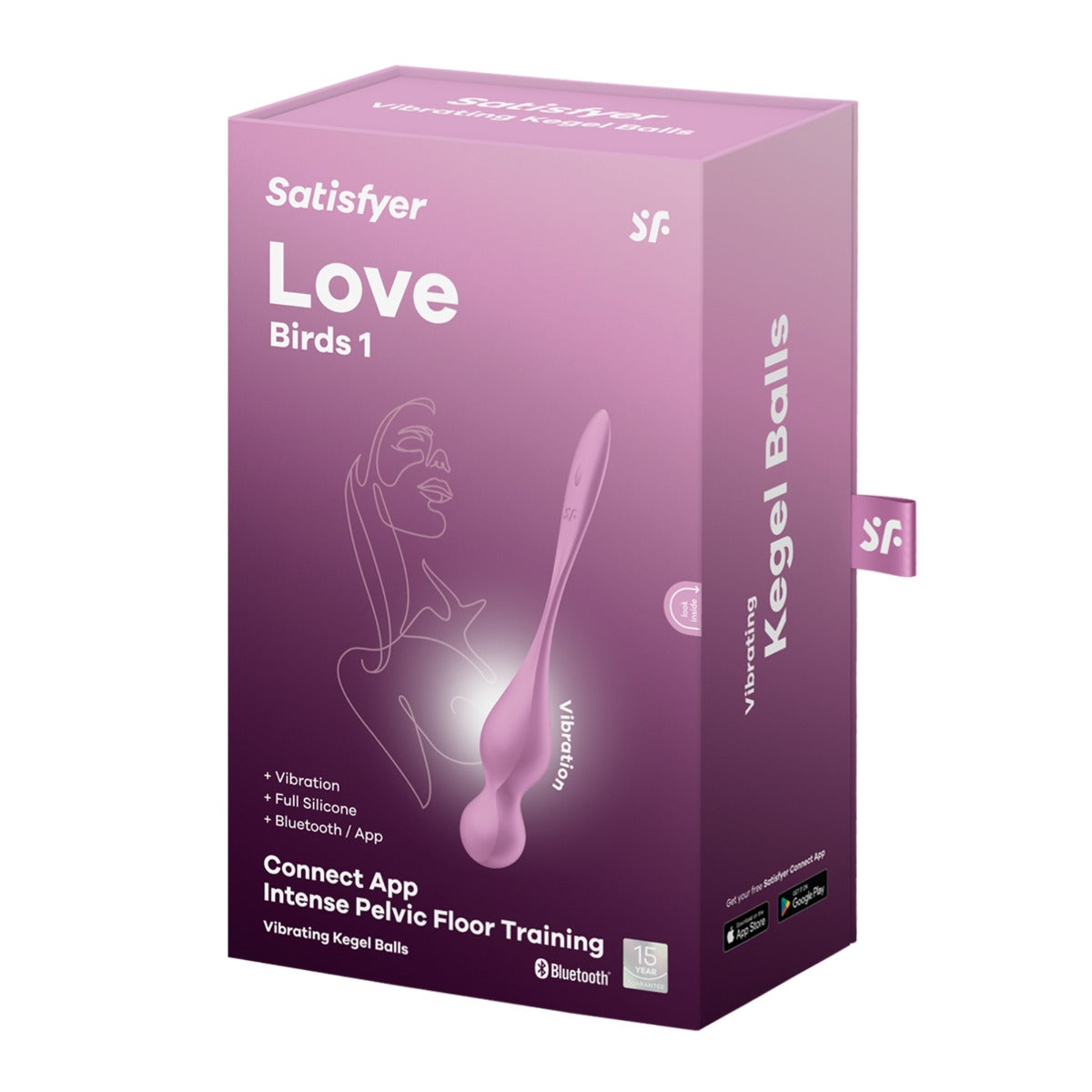 Satisfyer Love Birds 1 Kegel Trainer 73.8g with Connect App – Kegel Trainer > Sex Toys For Ladies > Kegel Exercise