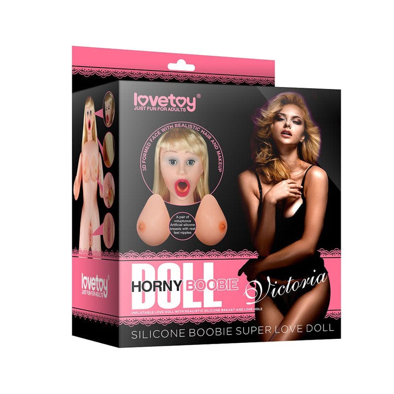 Lovetoy DOLLS Flesh Victoria Horny Boobie Doll - Inflatable Love Doll 6970260906463