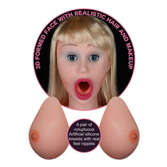 Lovetoy DOLLS Flesh Victoria Horny Boobie Doll - Inflatable Love Doll 6970260906463