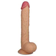 Lovetoy DONGS Flesh King Size 10'' Realistic Dildo -  25 cm Dong 6970260901550