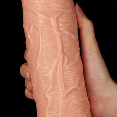 Lovetoy DONGS Flesh King Size 11'' Realistic Dildo -  28 cm Dong 6970260907507