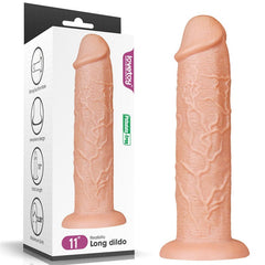 Lovetoy DONGS Flesh King Size 11'' Realistic Dildo -  28 cm Dong 6970260907507