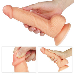 Lovetoy DONGS Flesh The Ultra Soft Dude -  20.3 cm (8'') Dong 6970260907958